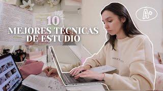 Las 10 mejores TÉCNICAS de ESTUDIO | Carolette Martin