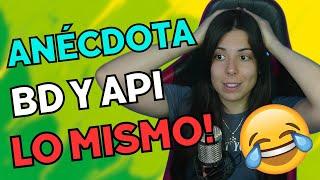 NO SABÍA la diferencia entre API y BD (SSR)  | ANÉCDOTA STORY TIME 