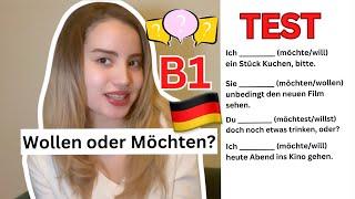  Wollen oder Möchten? B1 Test Prüfung! 