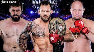 Fedor Emelianenko, Ryan Bader & MORE! | Every Heavyweight Champion In Bellator History