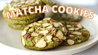 VEGAN MATCHA COOKIES | Easy No Mixer Cookie Recipe