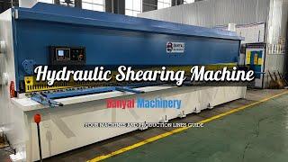 The Advanced Hydraulic Shearing Machine - Danyal Machinery