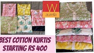 Cotton kurtis# aurelia/w best kurtis# Ajio kurti haul #kurtihaul #summerkurtihaul #fashion #