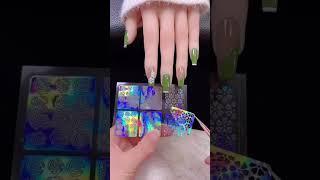 easy and beautiful nail art tutorial#mustwatch #tryhack