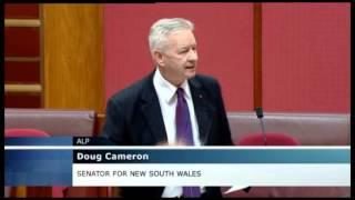Senator Doug Cameron Performs Microsurgery on the Coalition's Economic Credibility