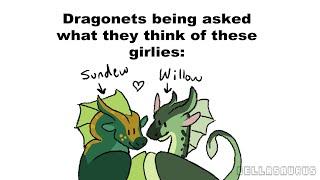 The Babies of Wings of Fire Learn about Gay People