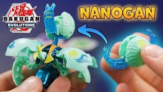 The new, smaller Bakugan: Nanogan