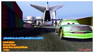 Cars 2 The Video Game | Chick Hicks - Battle Race (GB) | Runway Tour 4 Laps