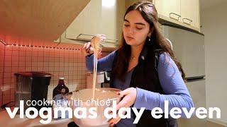 VLOGMAS DAY 11  cook with me + chitchat (a day's worth of balanced + cozy winter meals)