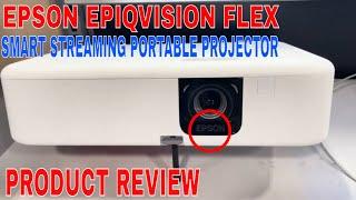   Epson EpiqVision Flex CO-FH02 Full HD 1080p Smart Streaming Portable Projector 