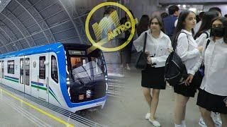 Tashkent metro 2023 4K arxiv | Ташкент метро 2023 4К — No copyright