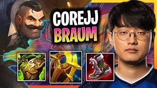 COREJJ IS A BEAST WITH BRAUM! | TL Corejj Plays Braum Support vs Jarvan IV!  Season 2024