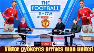 MAN UNITED'S SHOCK STRIKER SIGNING! VIKTOR GYÖKERES ARRIVES AT OLD TRAFFORD!