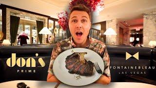 I Try Don’s Prime Steakhouse at Fontainebleau Las Vegas