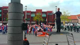 Jubal Drum & Bugle Corps, 27 04 2019, Taptoe Statenplein