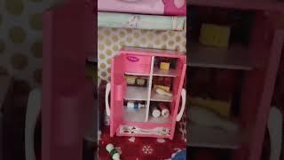 Barbie dollhouse with cardboard #6thBirthdaygift #barbie_dollhouse #dollhousechallenge #satisfying