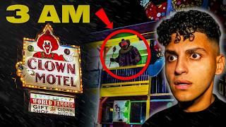 Surviving Overnight at USA’s Most Haunted Clown Motel. (Someone was watching us)