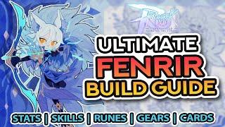 Ultimate FENRIR DPS Build Guide for PVE ~ Stats, Skills, Runes, Gears, Cards, and MORE!!