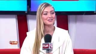 GiGi Hadid interview 2015 Part1 on Joe Jonas & MMVA / ETalk