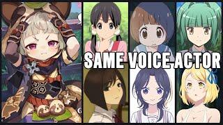 Genshin Impact SAYU Seiyuu "Suzaki Aya" in Anime Roles (Tamako,Kaede,Tia,Homi)