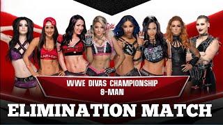 8 WOMAN ELIMINATION MATCH | BECKY LYNCH + RHEA RIPLEY + PAIGE + LANA + ALEXA BLISS + SASHA BANKS