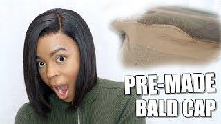 THIS JUST CHANGED THE WIG GAME. PRE-MADE Fake Scalp Wig *GLUE-LESS INSTALL* Ft .Hairvivi