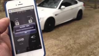 BMW control with Smartphone & Remote start with Directed Bluetooth module