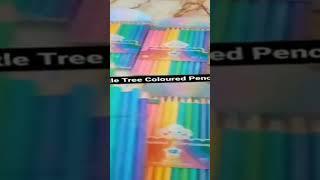 Little tree colour pencils | youtubeshorts | shorts 