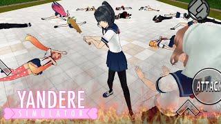 Killing Everyone With Baseball Bat in Yandere Chan Simulator 1.2 | Yandere Simulator Fan Game