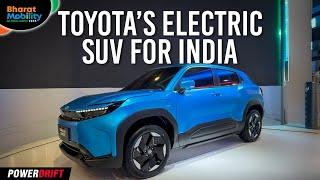 TOYOTA URBAN BEV CONCEPT | First Look | Bharat Mobility Global Expo 2025 | PowerDrift QuickEase