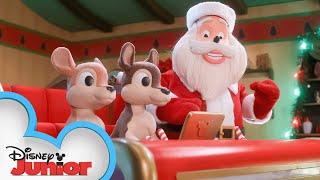 Mickey's Christmas Tale  | Holiday Special | Episode 4 | Slip N' Sleigh |@disneyjr