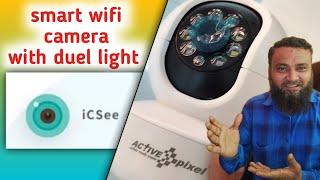 ICsee wifi camera full tutorial| duel light mode active pixel wifi camera