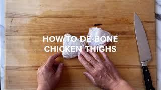 How to Debone Chicken Thighs