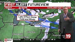 19 First Alert Day: Friday for lake effect snow and cold