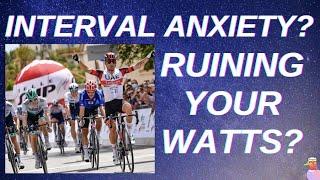 Anxiety Before Cycling Intervals, Especially VO2Max Training