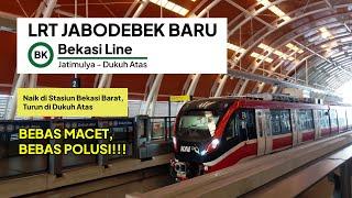 LRT Bekasi-Sudirman Baru! Pengalaman Naik LRT Jabodebek, Jalan-jalan ke Jakarta makin mudah!