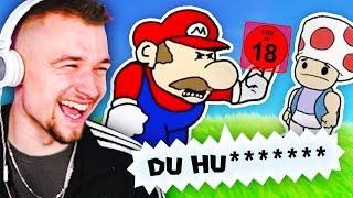 Dävid reagiert auf MAD MAD MARIO 1-5... 