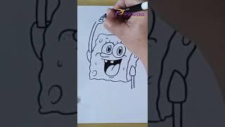 How to Draw Spongebob Easy in Less Than One Minutes