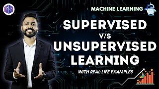 Supervised vs Unsupervised learning with real life example