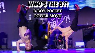 [4K] 인간팽이 비보이 포켓 배틀 모음 | WHO'S THE B?! | bboy pocket power move | human helicopter | bboy battle