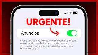 OJO con tu iPhone! CAMBIA ESTOS 20 AJUSTES AHORA MISMO! 