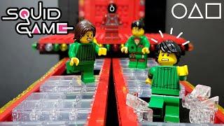 LEGO Squid Game Stop Motion: Glass Bridge 레고 오징어 게임 징검다리