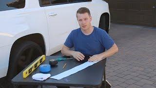 How to Apply Large Vinyl Decals (over 12 Inches long)