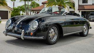1957 Porsche 356 Speedster Replica Walk-around Video