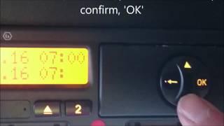 LGV Driver Beginners Guide To Manual Entry on digital tachograph(UK) cerberusk9uk