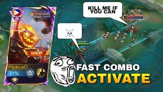 THIS IS HOW YOU OUTSPEED ZILONG!! | FlickLeO | MLBB