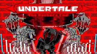 [Normal mode]Undertale The Hacker Ending - VHS Sans full 3 phases fight