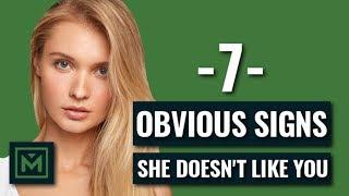 How To Tell If A Girl Doesn't Like You - 7 Signs EVERY Guy Should Know TODAY!