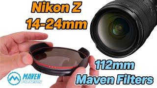 Nikon NIKKOR Z 14-24mm f/2.8 S HB-97 Lens Hood With MAVEN Filters