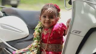 పూల జడ For Yashika Before తిరుపతి Visit